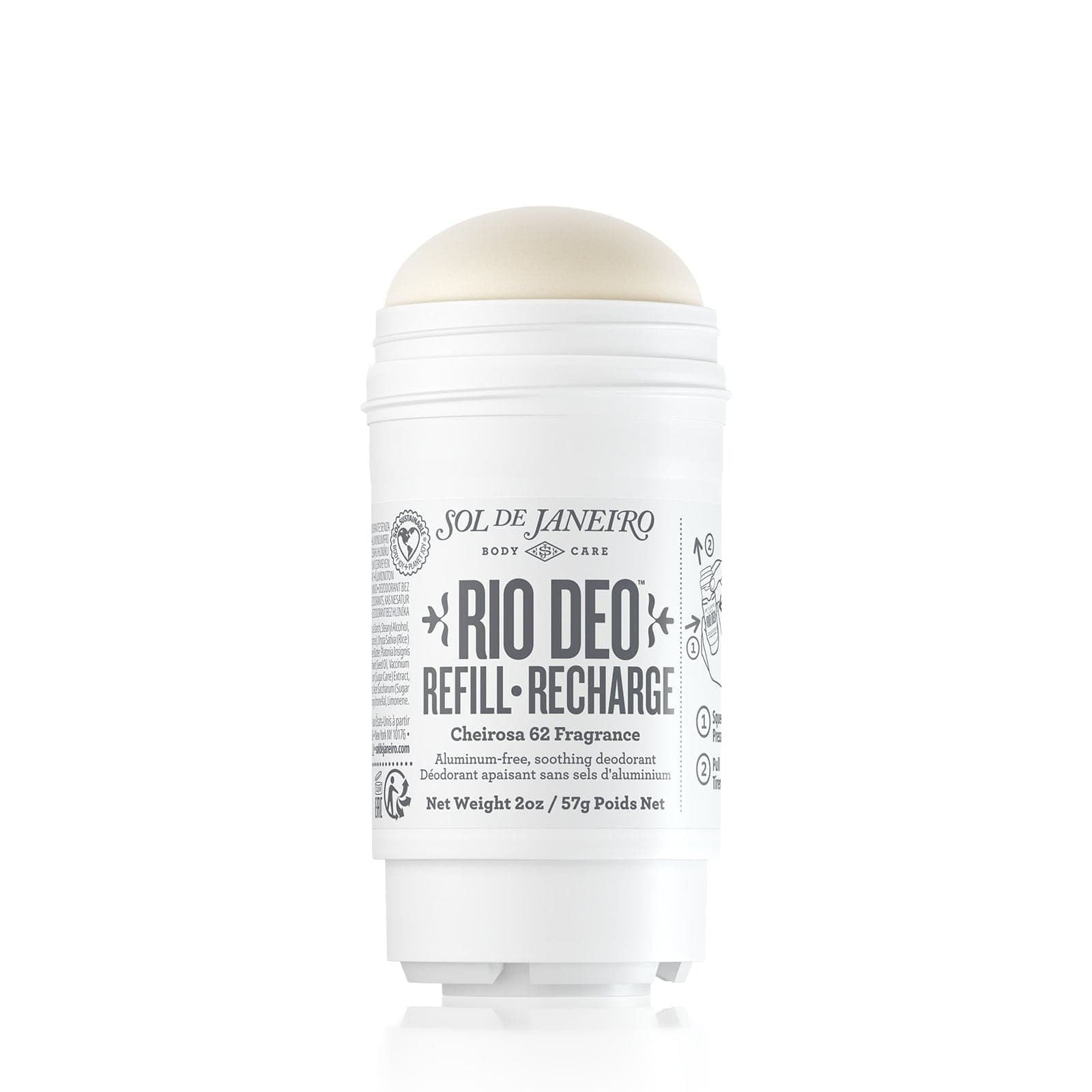 Rio Deo Aluminum-Free Deodorant Cheirosa 62TM
