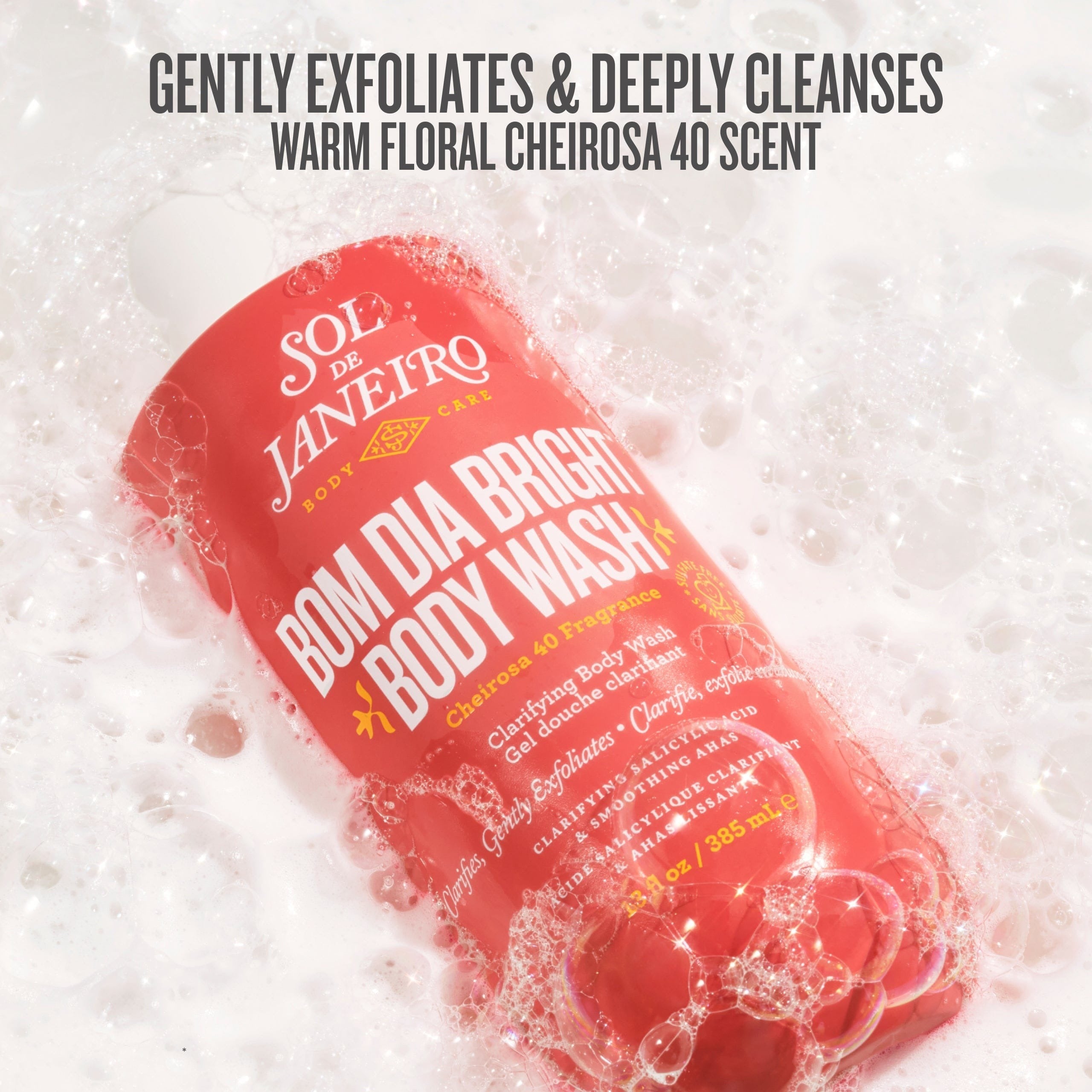 Bom Dia BrightTM Clarifying AHA BHA Body Wash