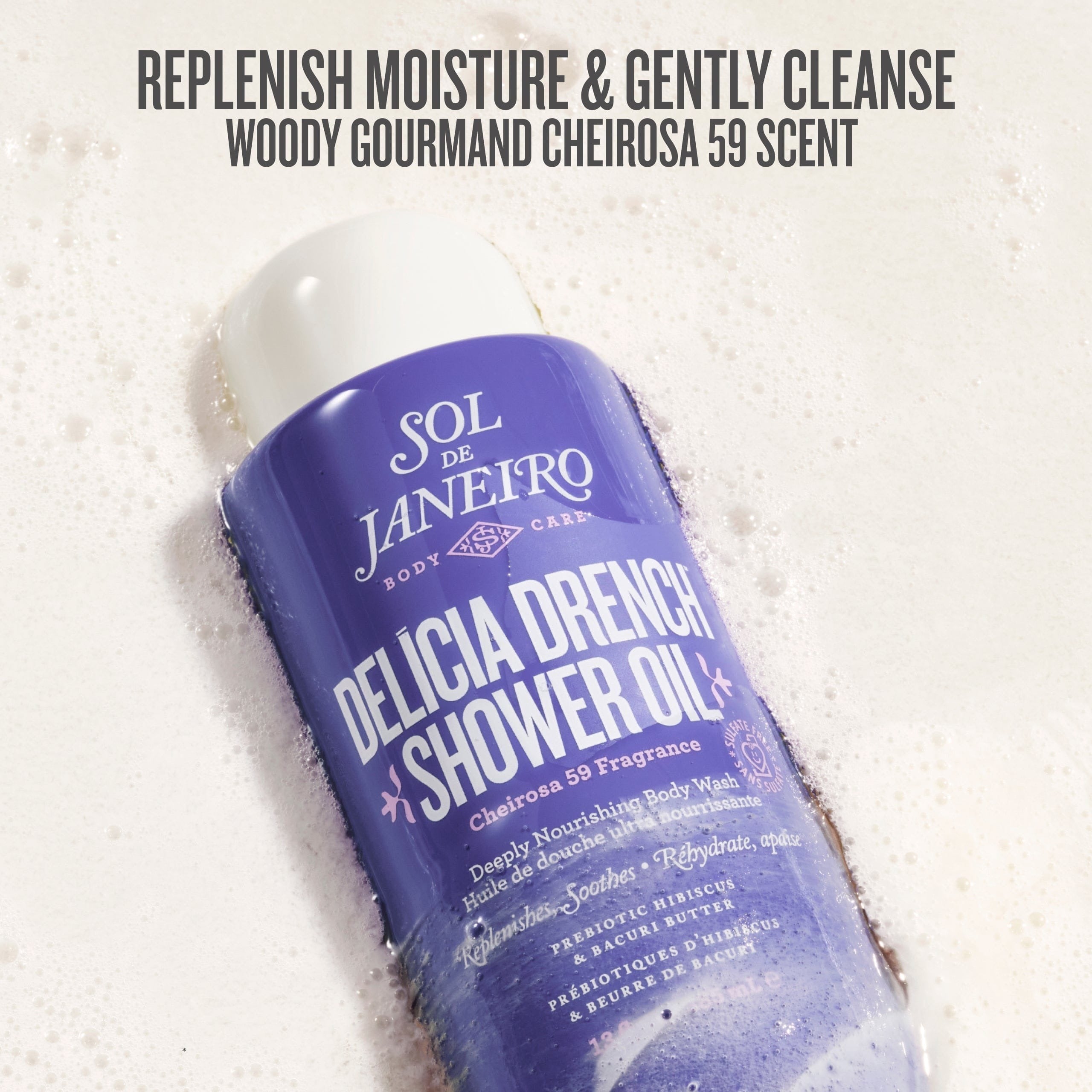 Delícia DrenchTM Shower Oil