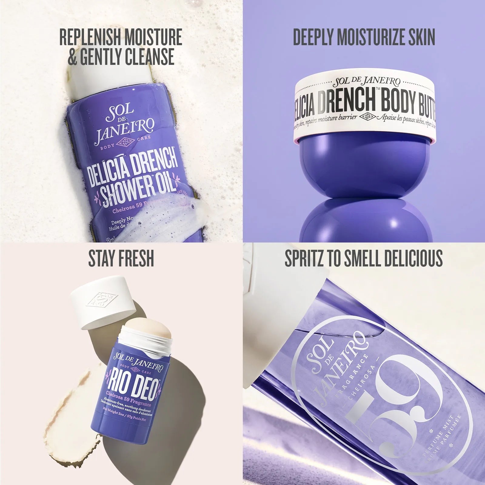 Cheirosa 59 Delícia DrenchTM Perfume Mist