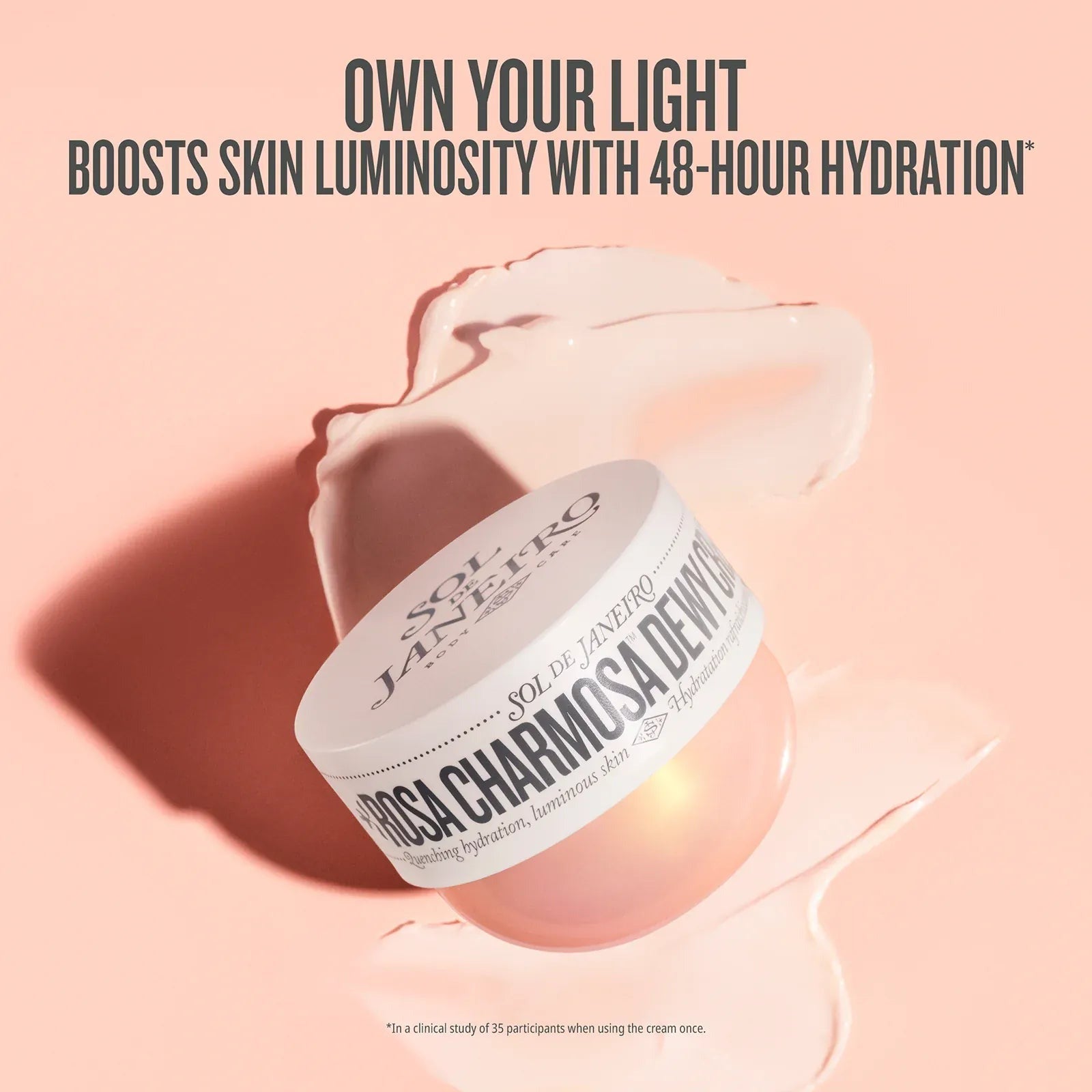 Rosa CharmosaTM Dewy Cream