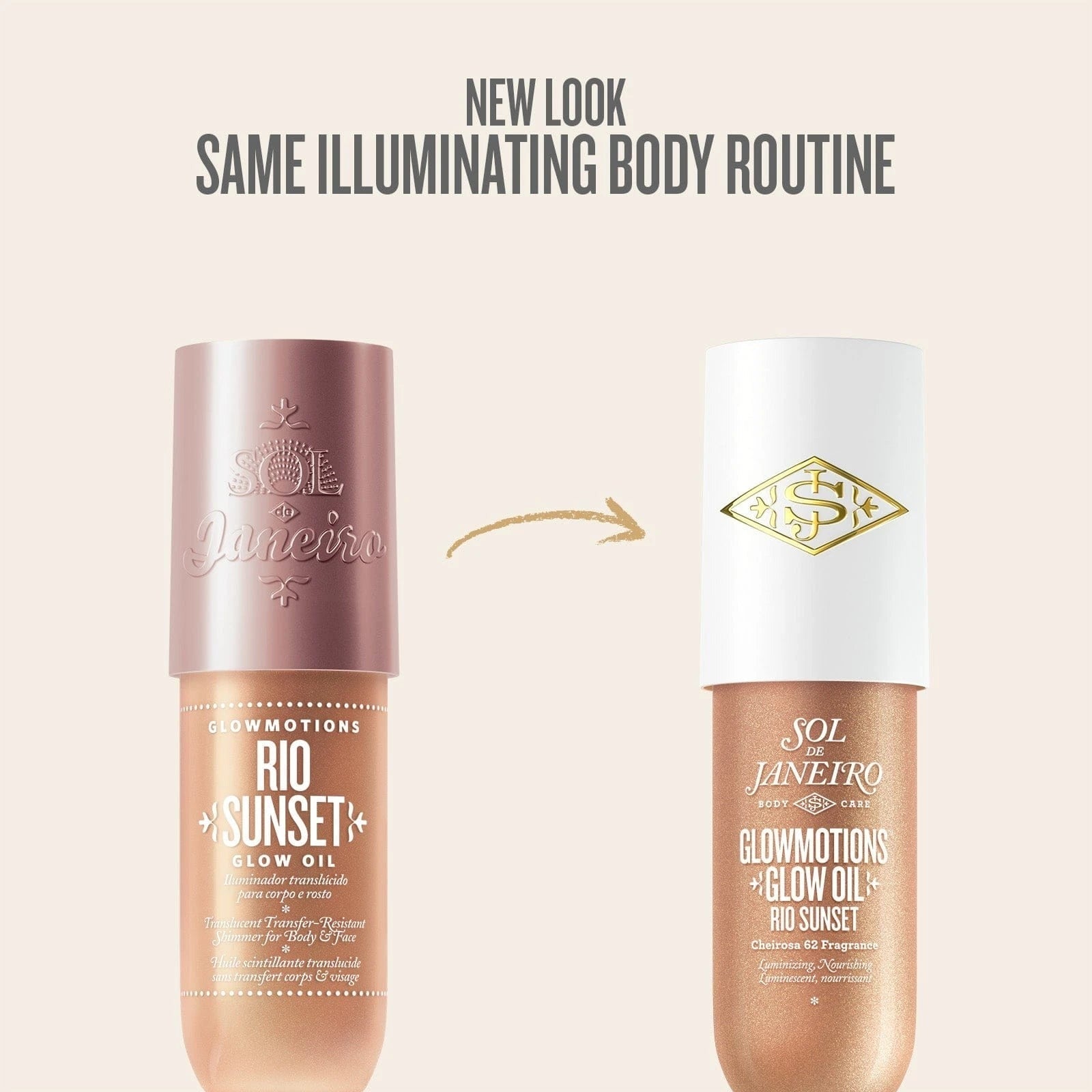 GlowMotionsTM Glow Body Oil