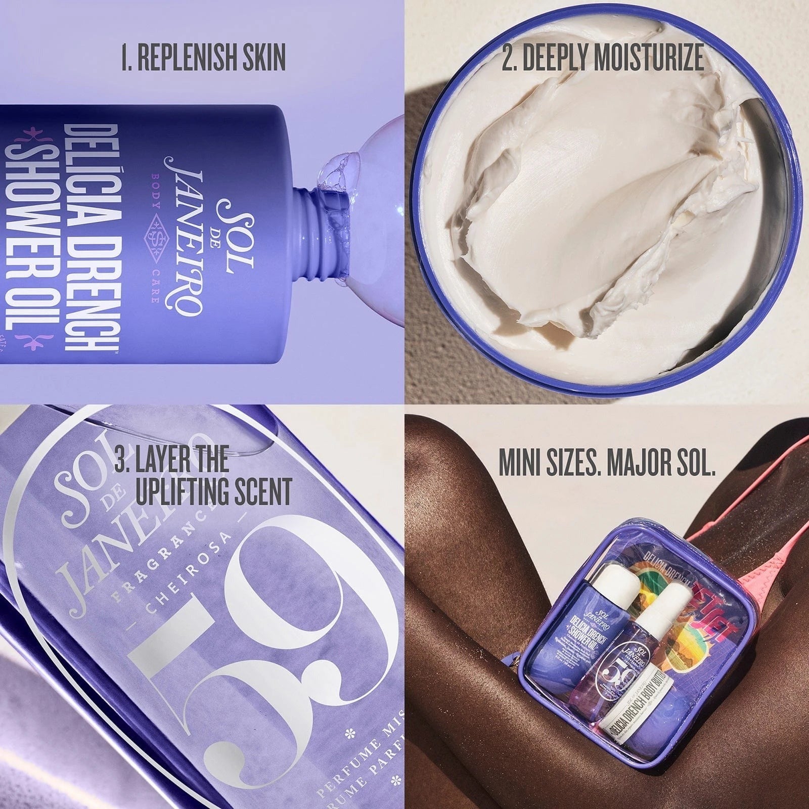 Delícia DrenchTM Jet Set