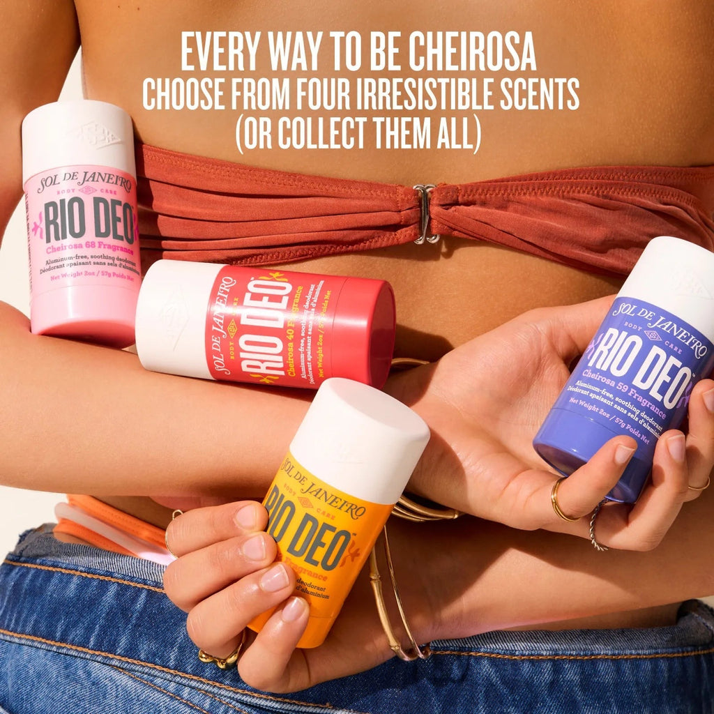 Rio Deo Aluminum-Free Deodorant Cheirosa 62TM